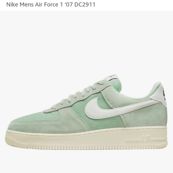 Nike Shoes - Nike Classic Air Force 1 '07 LV8 Certified Fresh 2022 Release Enamel Green Sail